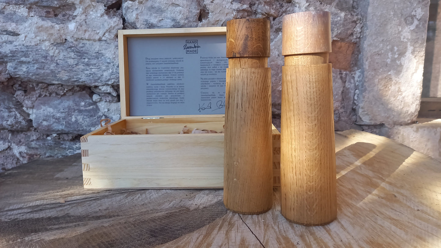 Młynki do przypraw (soli, pieprzu, ziół)