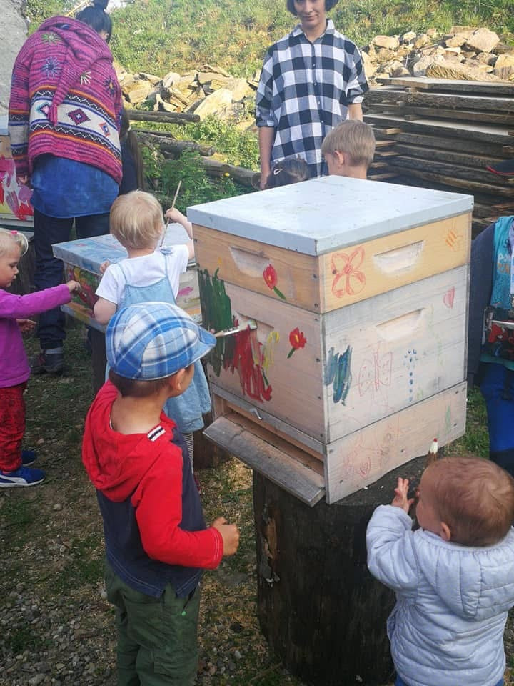 Naturpädagogische Aktivitäten: DAS LEBEN DER BIENEN